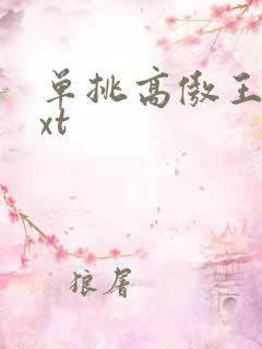 单挑高傲王子txt