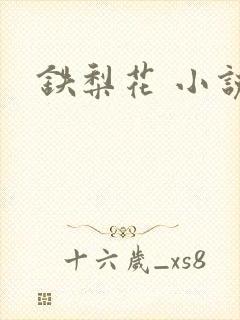 铁梨花 小说