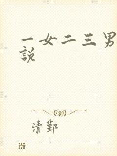 一女二三男事小说