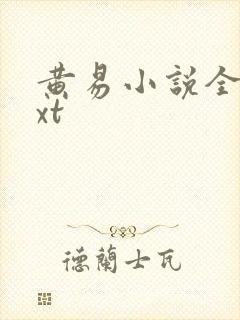 黄易小说全集txt