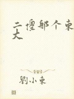 二傻那个东西真大