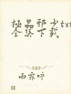 极品邪少txt全集下载