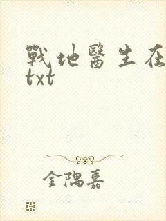 战地医生在都市txt