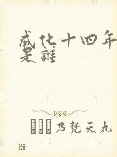 成化十四年攻受是谁