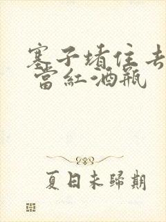 塞子堵住去上学 当红酒瓶