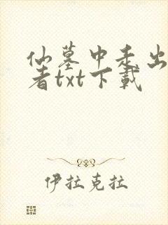 仙墓中走出的强者txt下载