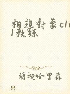 相亲对象c1v1教练