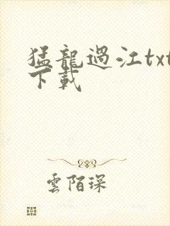 猛龙过江txt下载