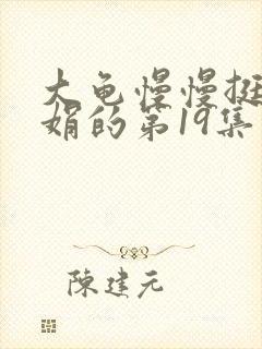 大龟慢慢挺进张娟的第19集