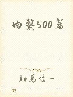 肉系500篇