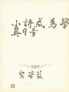 小诗成为学校教具9章