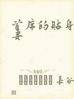 首席的贴身下堂妻