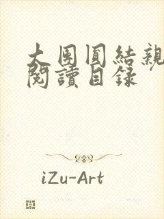 大团圆结亲情会阅读目录