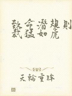 致命潜规则 总裁猛如虎