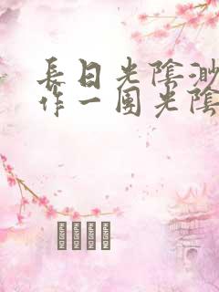 长日光阴渺渺乱作一团光阴似箭