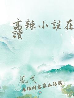 高辣小说在线阅读