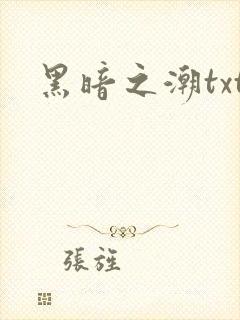 黑暗之潮txt