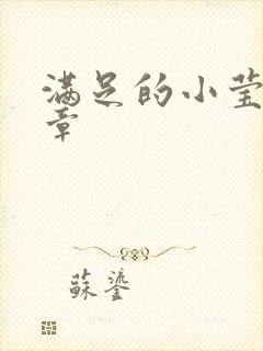 满足的小莹24章