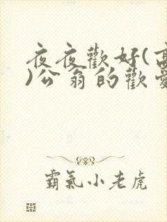 夜夜欢好(高h)公翁的欢爱