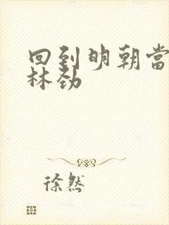 回到明朝当王爷林劲