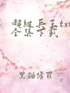 超级兵王txt全集下载