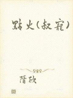 点火(叔宠)