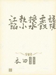 江教授要稳住肉馅小水饺视频