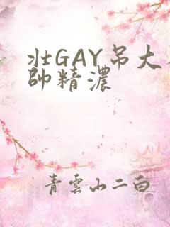 壮GAY吊大人帅精浓