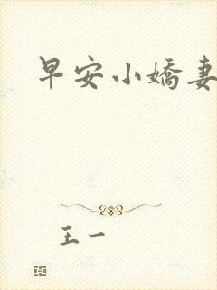 早安小娇妻