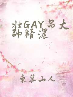 壮GAY吊大人帅精浓