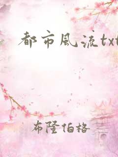 都市风流txt