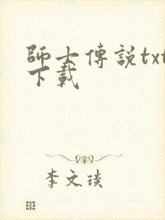 师士传说txt下载