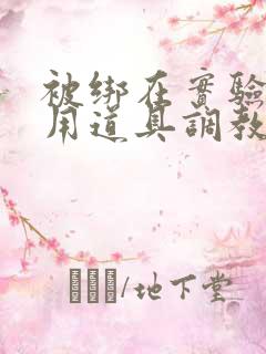 被绑在实验台上用道具调教