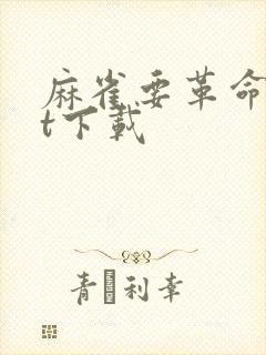 麻雀要革命txt下载