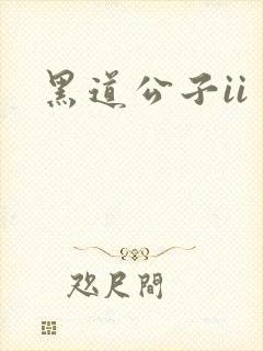 黑道公子ii