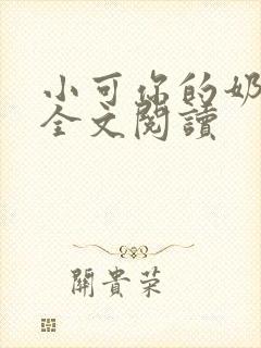 小可你的奶真大全文阅读