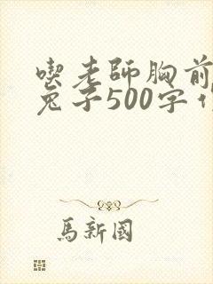 吃老师胸前的小兔子500字作文
