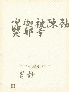 倪迦被陈劲生做哭那章