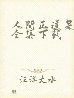人间正道是沧桑全集下载
