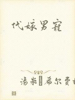 代嫁男宠