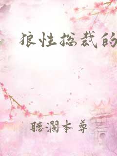 狼性总裁的尤物