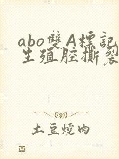 abo双A标记生殖腔撕裂