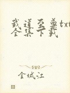 武道至尊txt全集下载