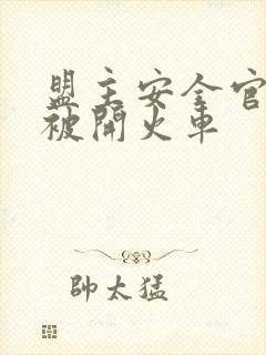 盟主安全官泰国被开火车