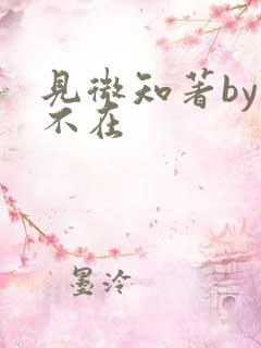 见微知著by音不在