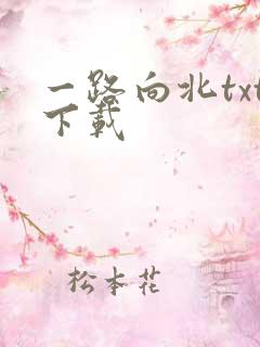 一路向北txt下载