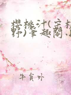 樱桃汁(宋枝江野)笔趣阁小说