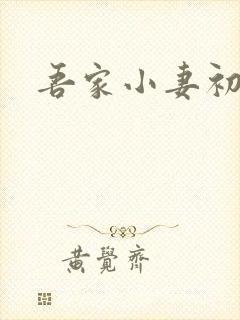 吾家小妻初养成