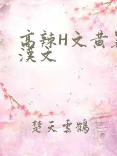 高辣H文黄暴糙汉文