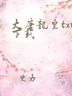 大唐龙皇txt下载